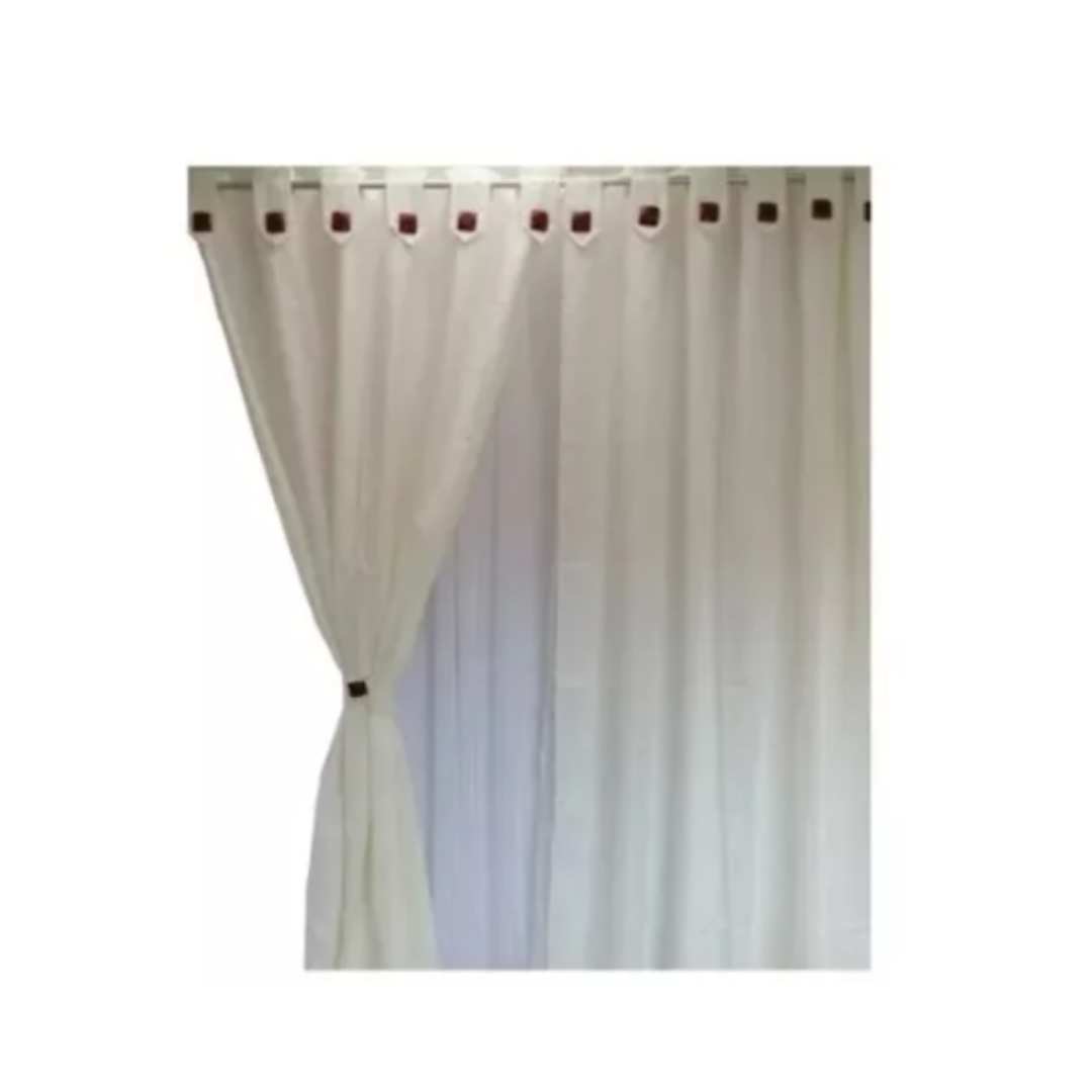 CORTINAS EN JACQUARD (DOS PANELES)