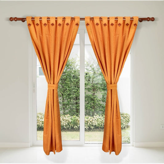 CORTINAS EN JACQUARD (DOS PANELES)